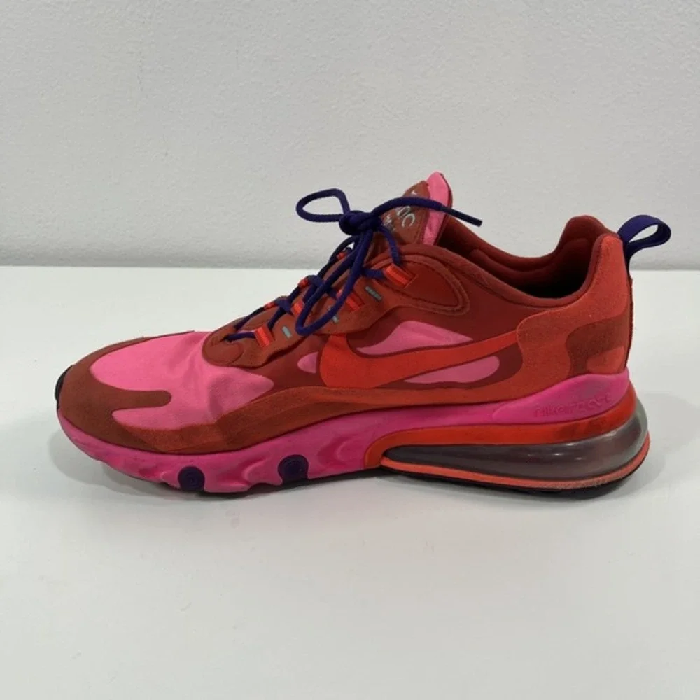 Nike React Air 70 Mystic Red Pink Blast Running Shoe Men's US 13‎